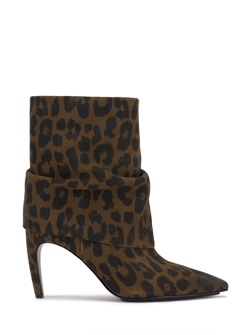 Vince Camuto Leopard-Print Pointed-Toe Ankle Boots